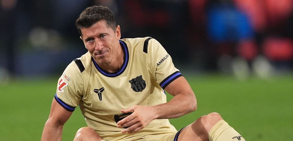 Player sitting on the ground during a match