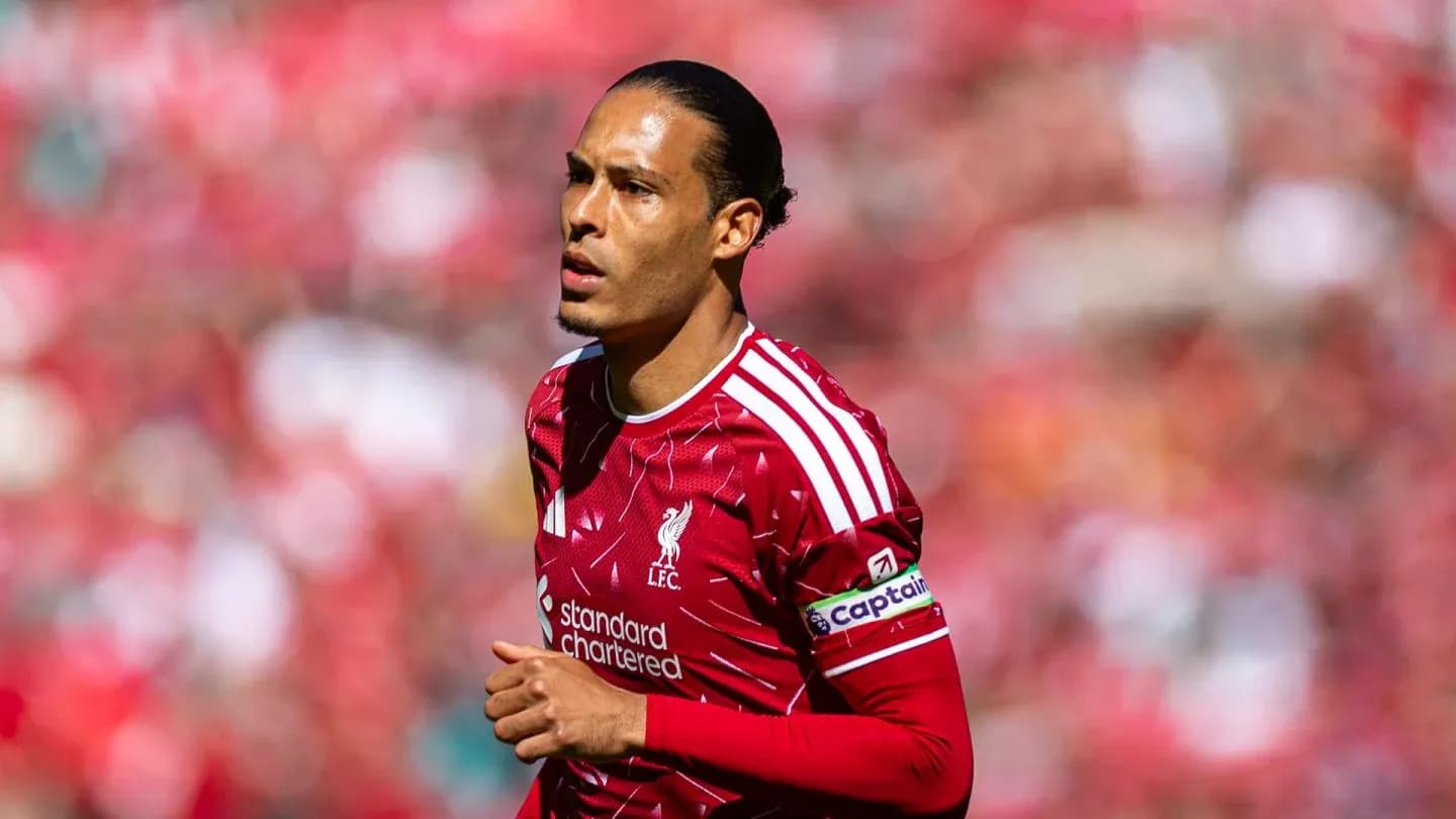 Player in red Liverpool kit during match
