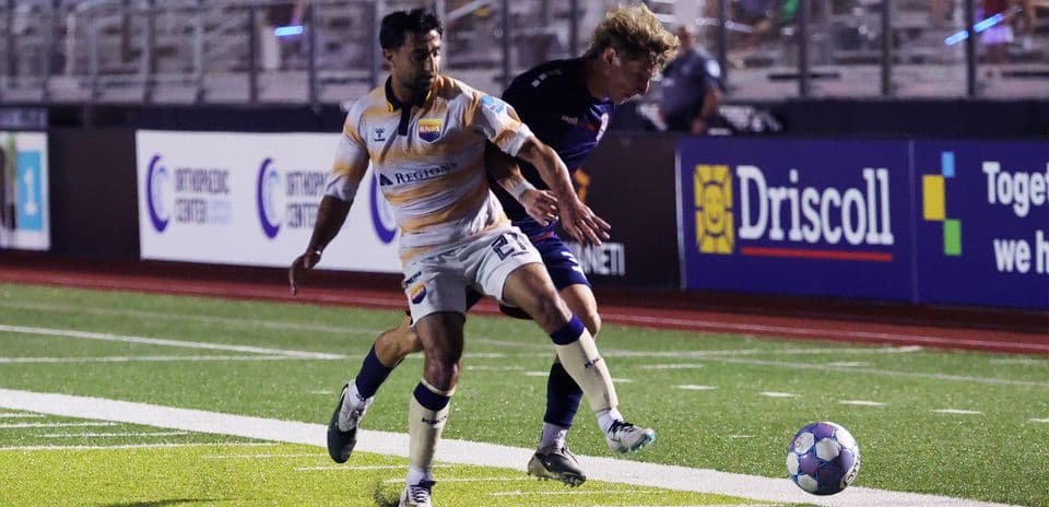 One Knoxville player in action against Chattanooga