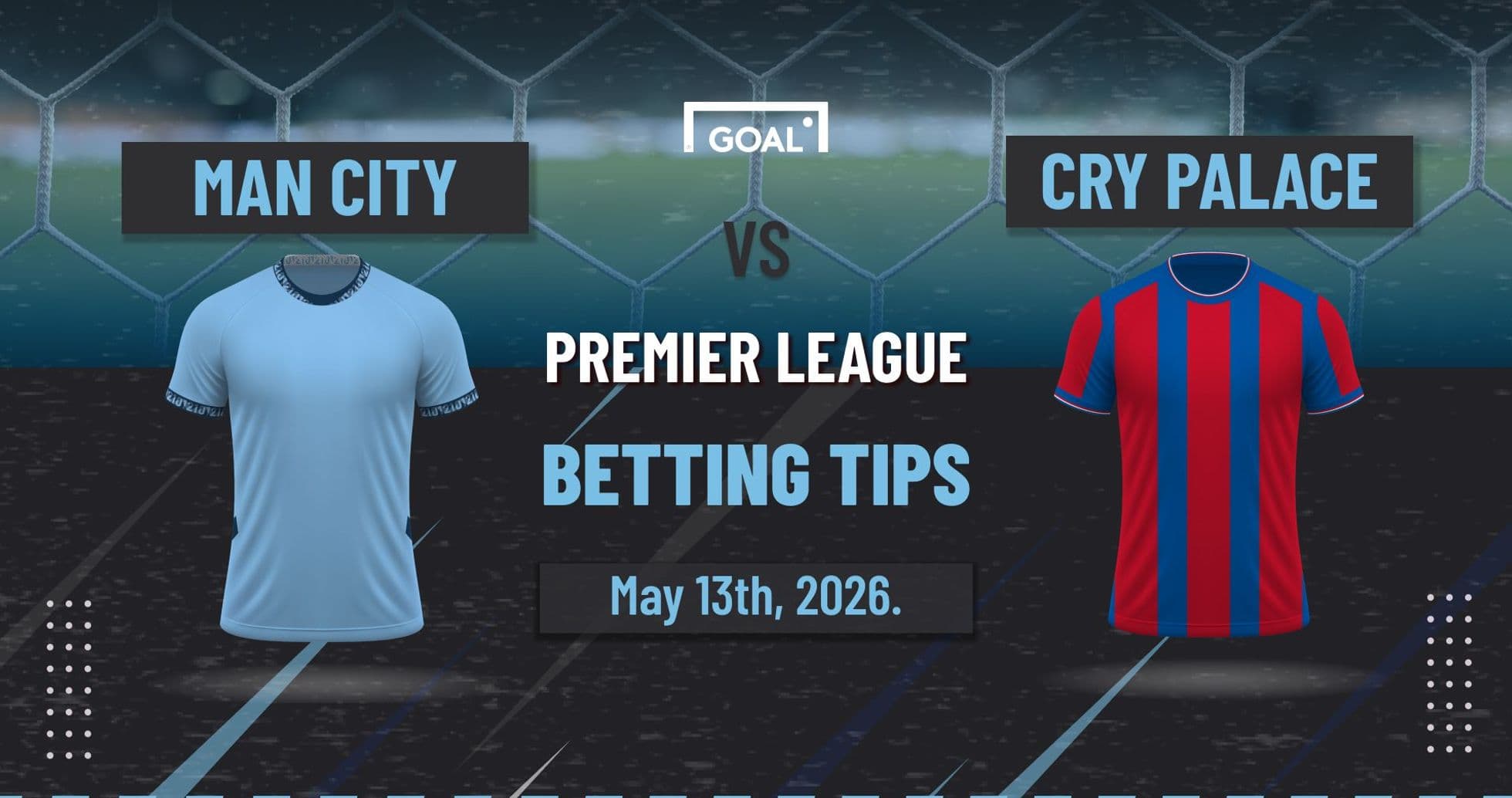 Man City vs Crystal Palace Premier League betting tips