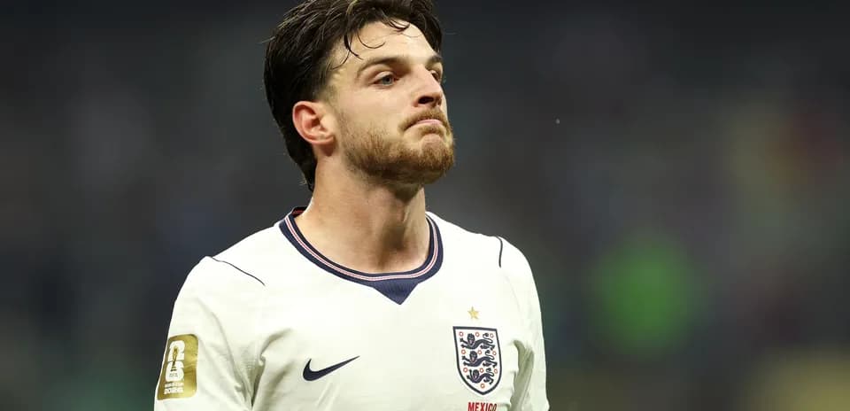 Player in England kit during match