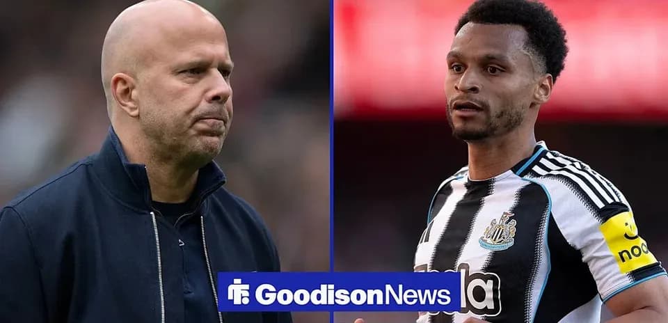 Coach and player in Newcastle jersey during match