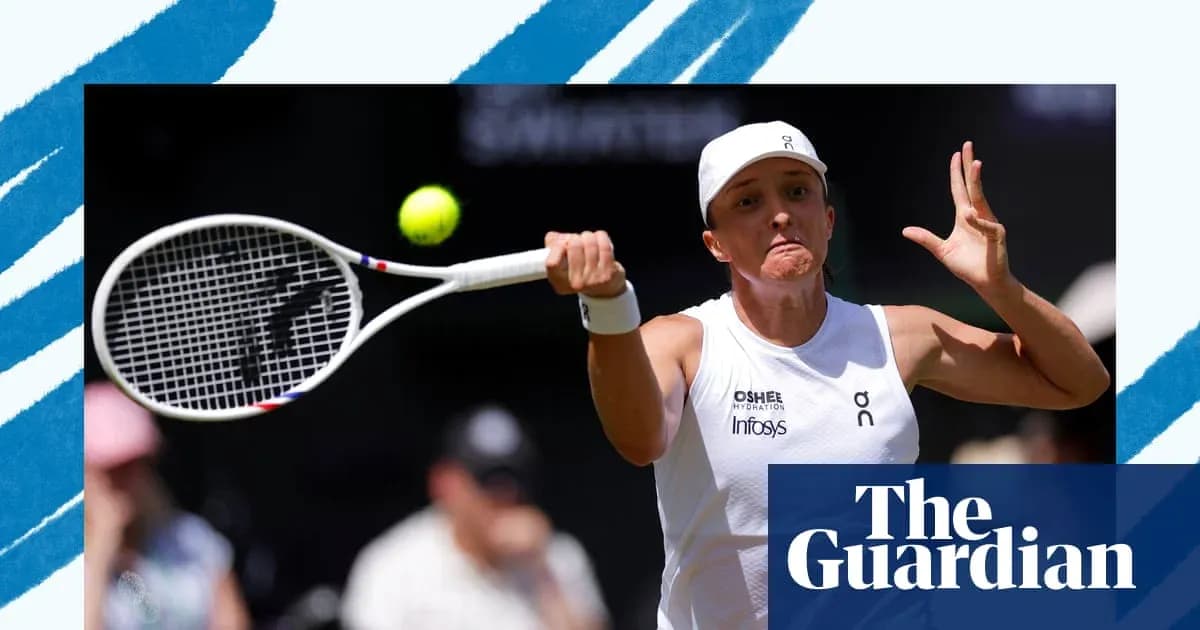 Player hitting a forehand during tennis match
