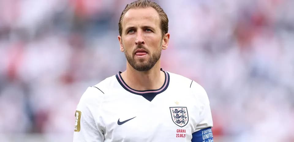 Player in England kit during match against Ghana
