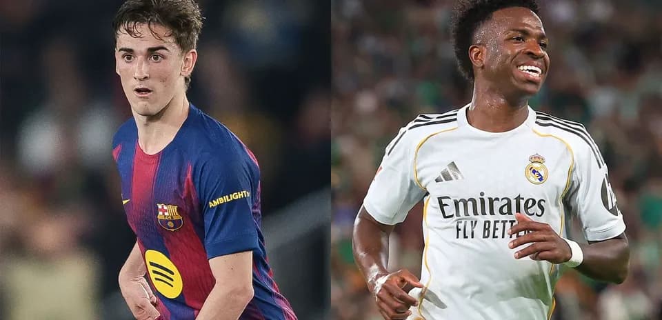 Baldé and Vinícius Jr. during a match