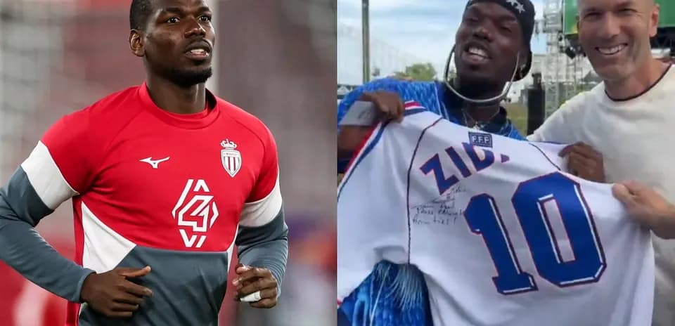 Football player training and fan with signed jersey