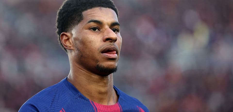 Player in Barcelona jersey during match