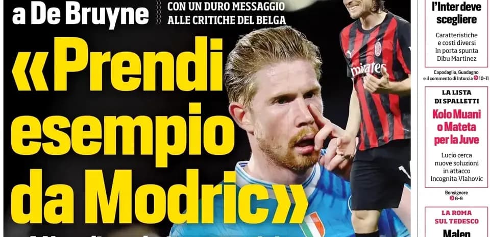 Kevin De Bruyne in action during a match