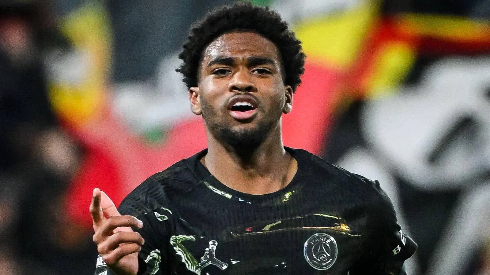 Player celebrating after scoring a goal during match