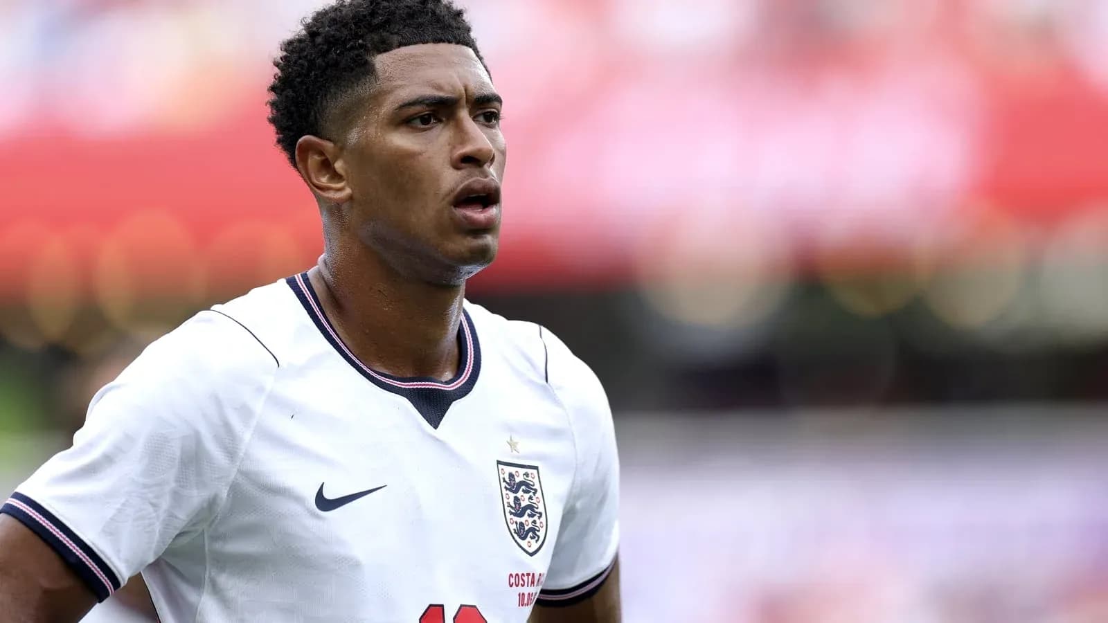 Player in England kit during a match