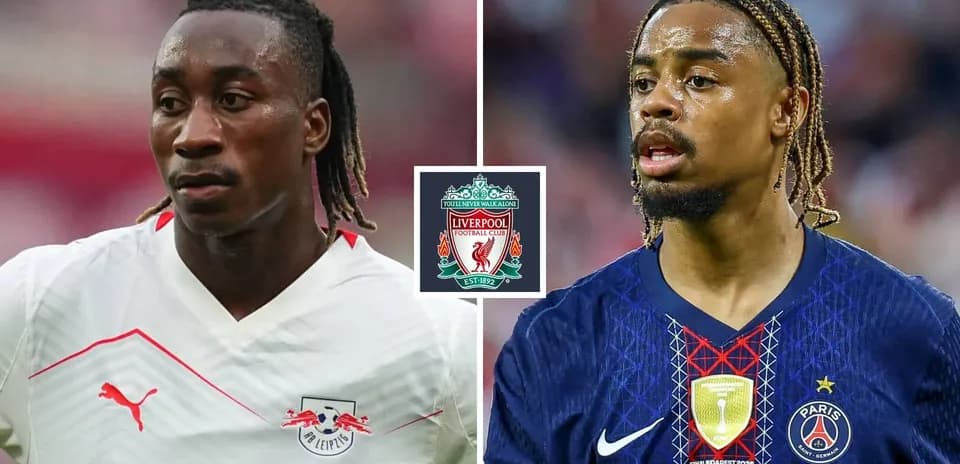 Two football players from Leipzig and PSG