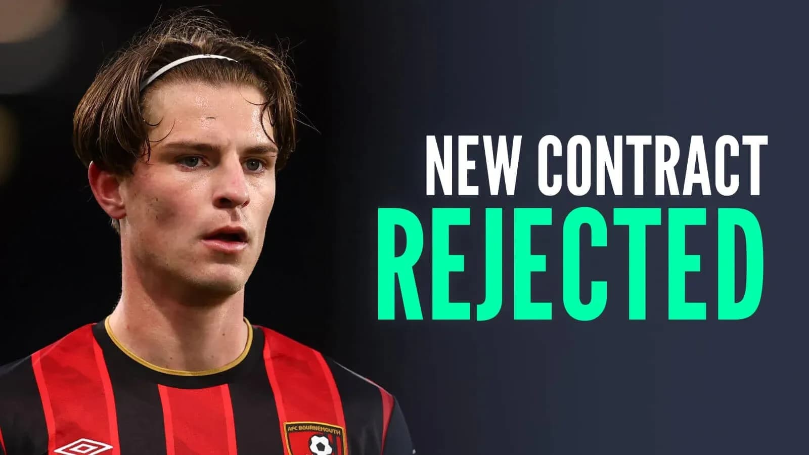 Player from AFC Bournemouth with contract rejection announcement