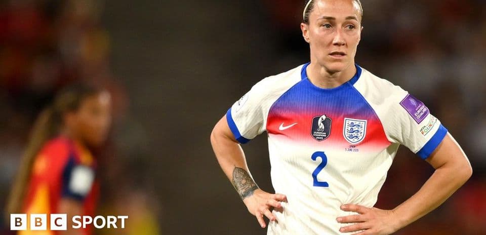 Player in England jersey during match with Spain