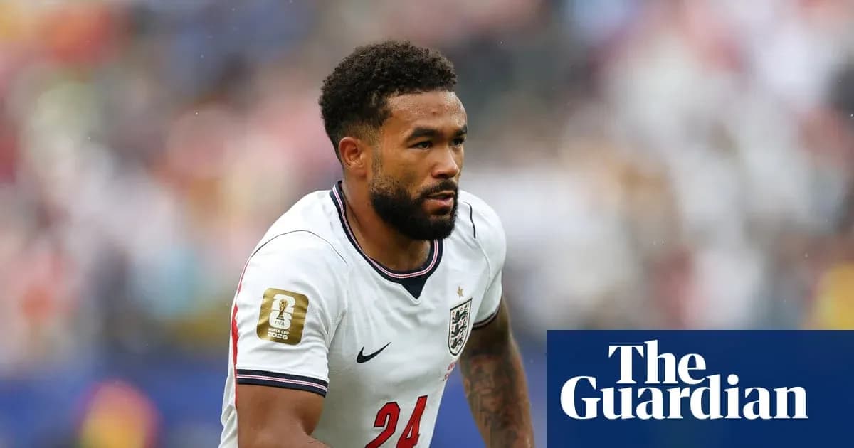 Player running during match in England kit