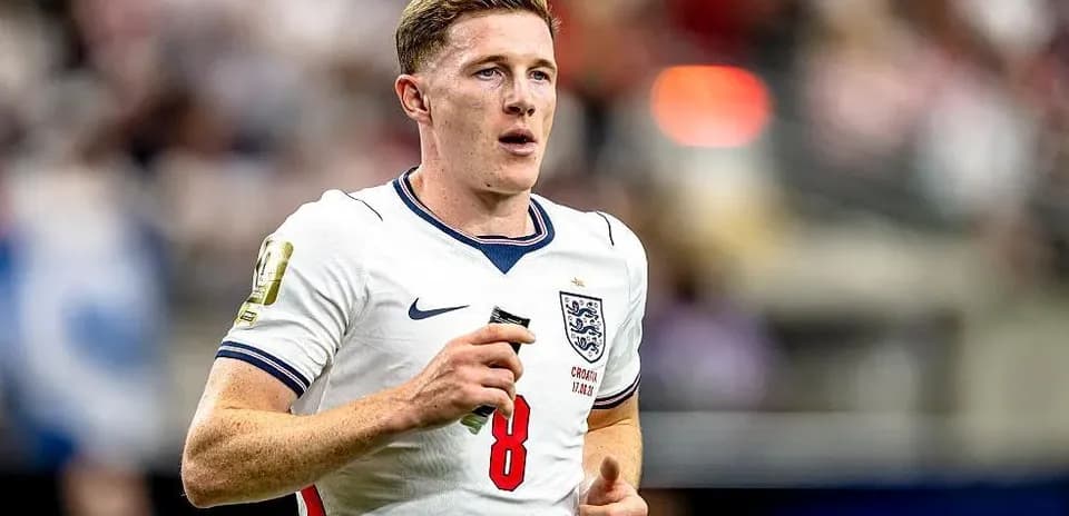 Player in England kit during a match
