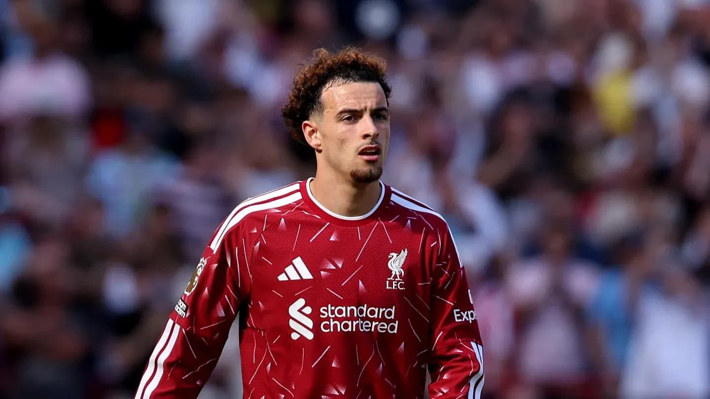Player in Liverpool kit during match