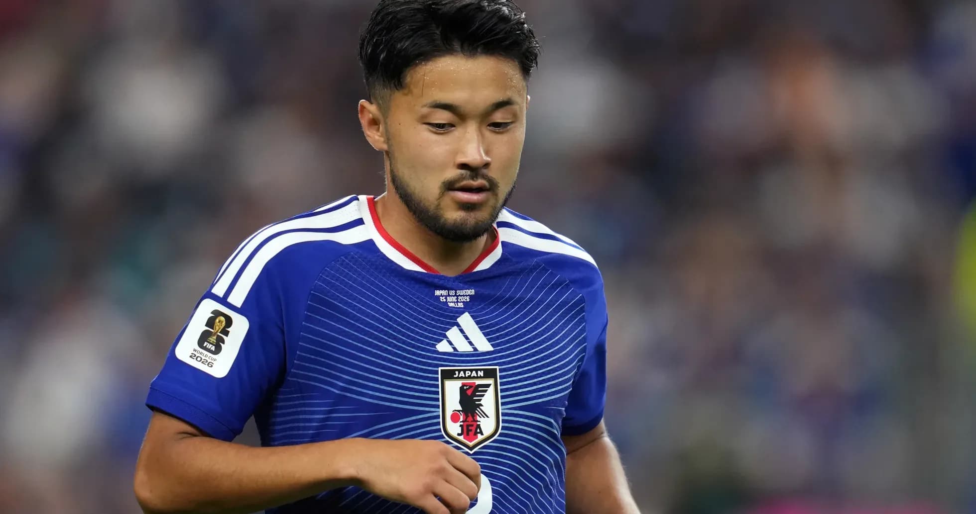 Japanese player during FIFA World Cup match