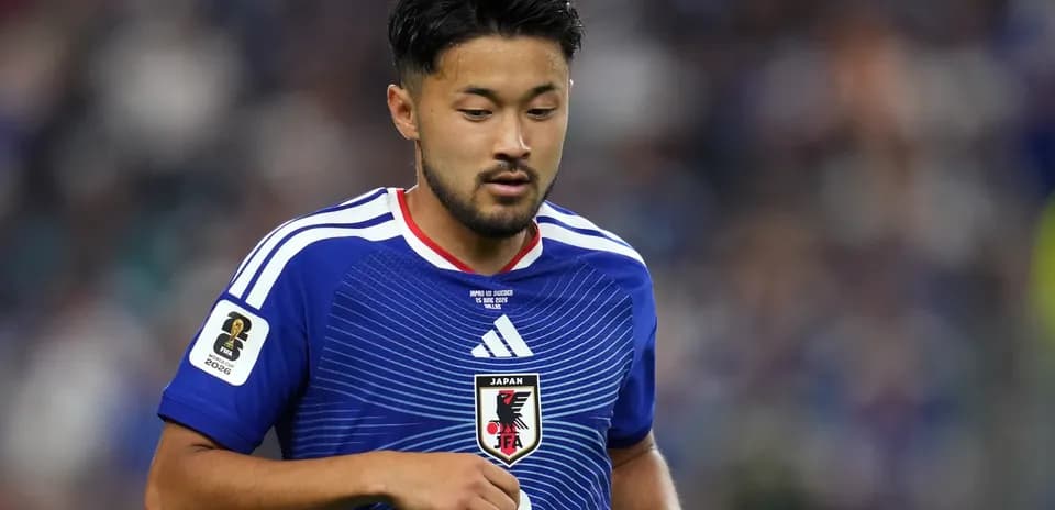 Japanese player during FIFA World Cup match