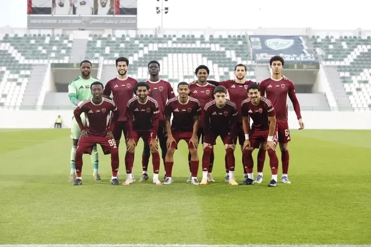 Shabab Al-Ahli Dubai U23 team photo