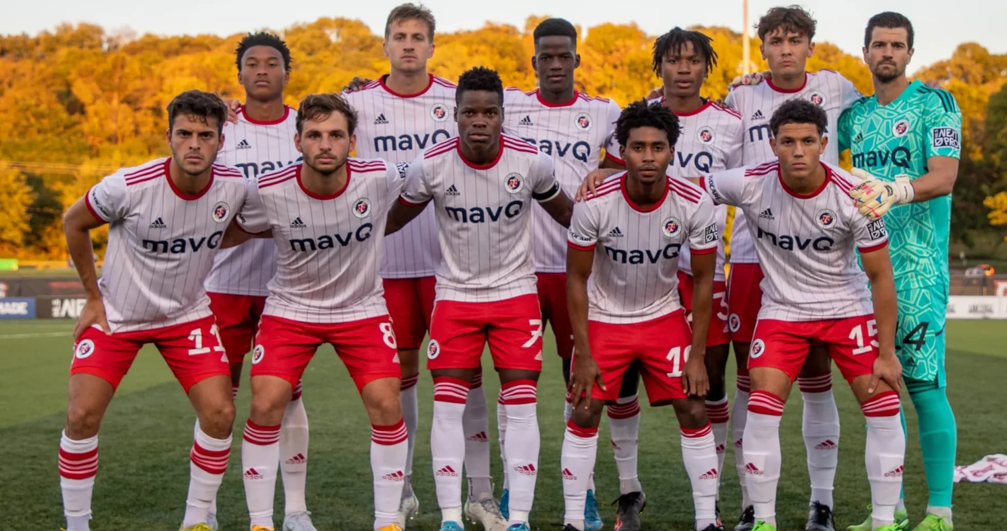 North Texas MLS Next Pro team posing for photo