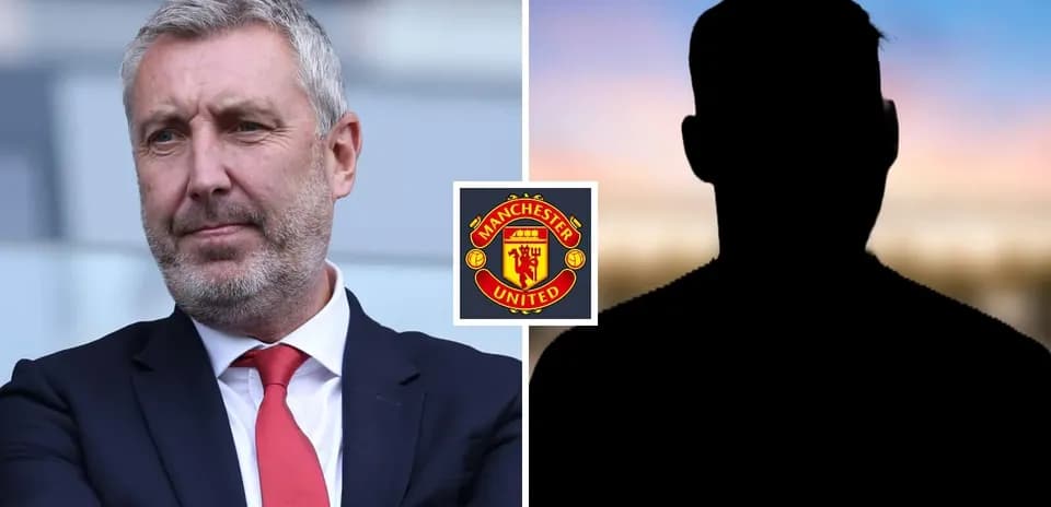 Manager with Manchester United logo and silhouette