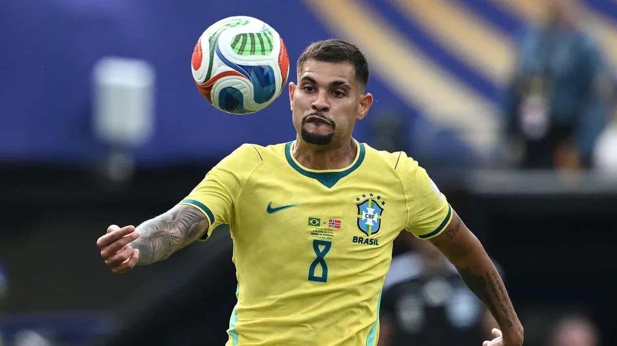 Player controlling the ball during a match