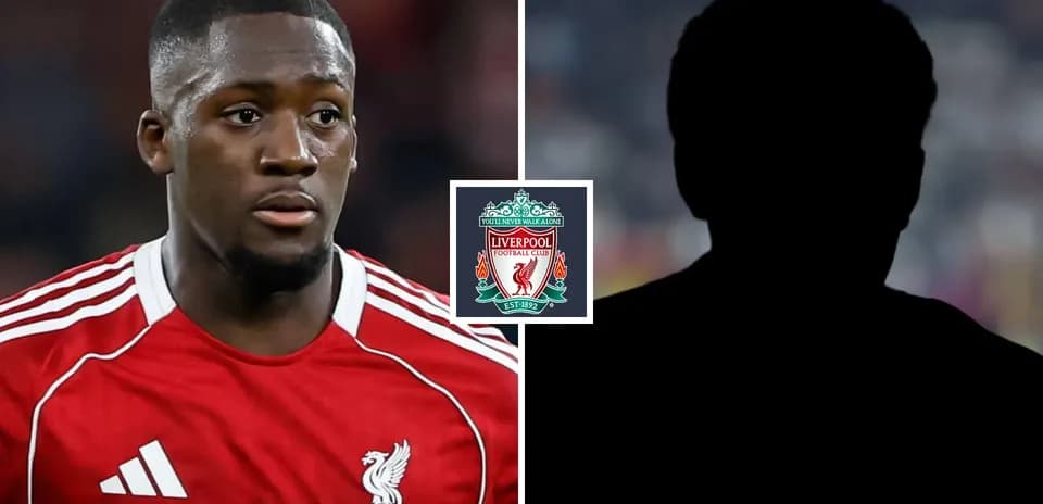 Liverpool player in red kit with logo