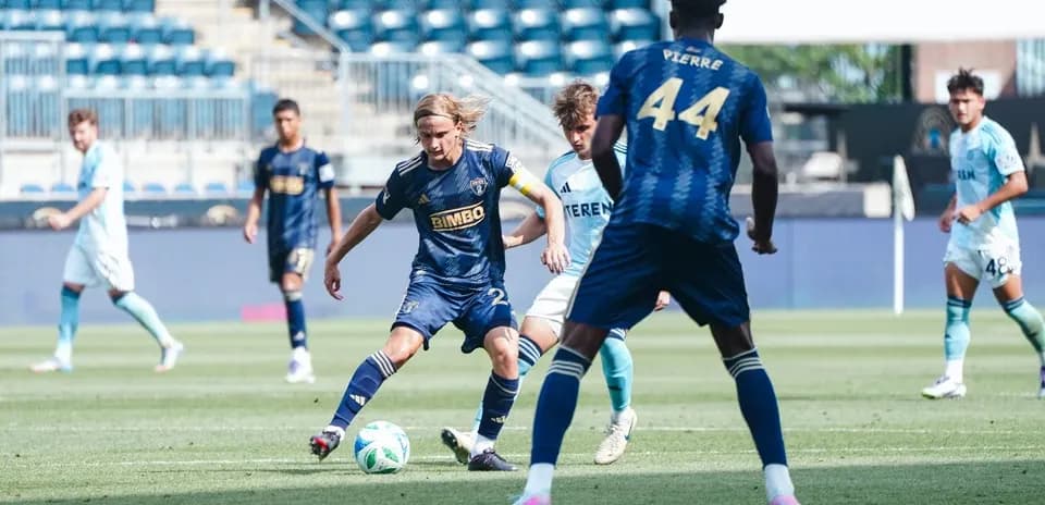 Chattanooga vs Philadelphia Union II match action