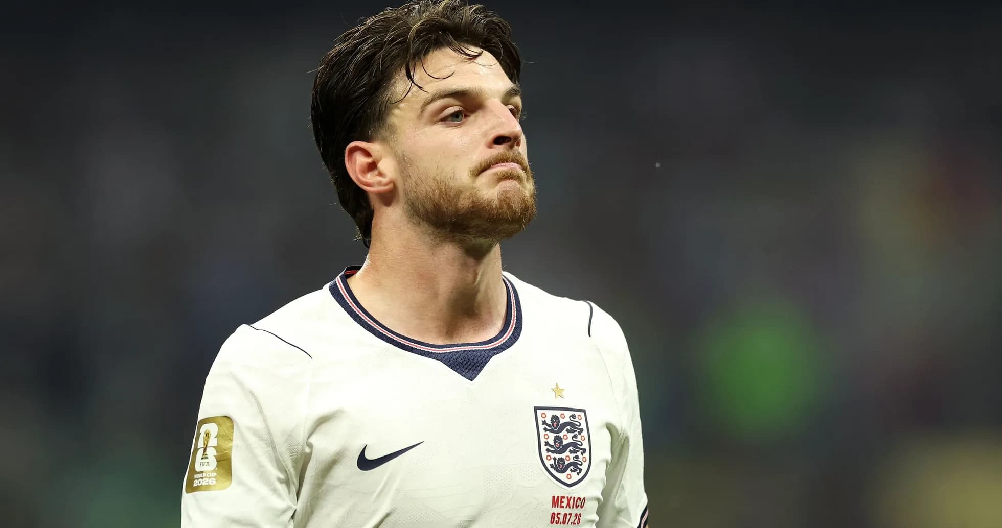 Player in England kit during match Player in England kit during match