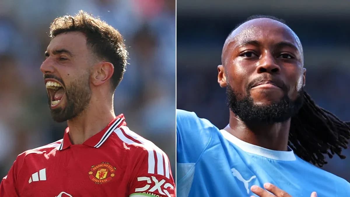 Bruno Fernandes and player celebrating during match Bruno Fernandes and player celebrating during match