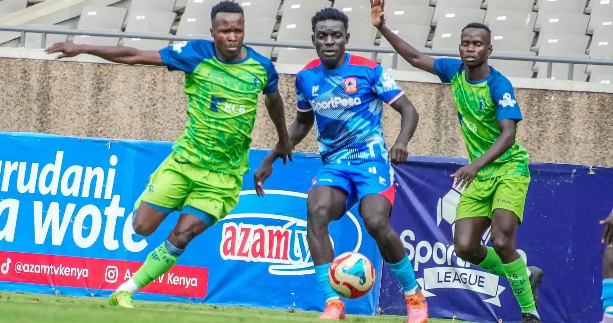 Players competing in Shabana vs KCB match Players competing in Shabana vs KCB match