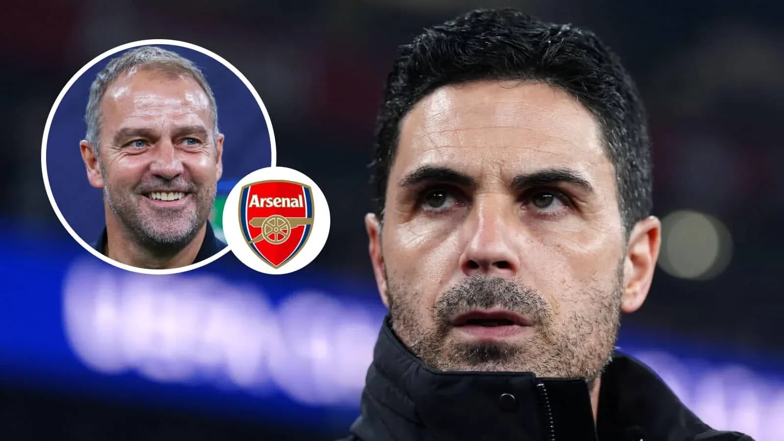 Arsenal manager Mikel Arteta focused during match Arsenal manager Mikel Arteta focused during match