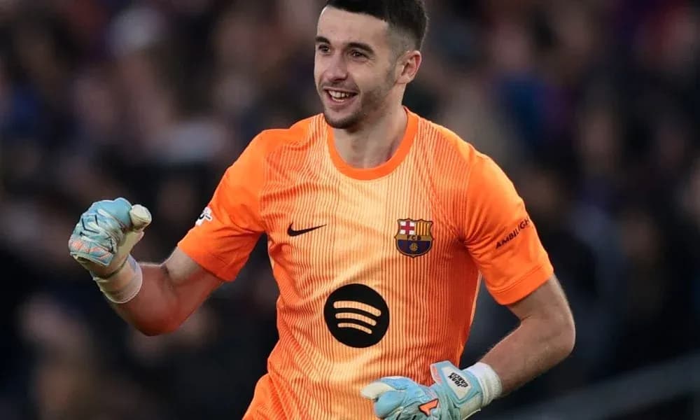Goalkeeper celebrating after a successful save Goalkeeper celebrating after a successful save